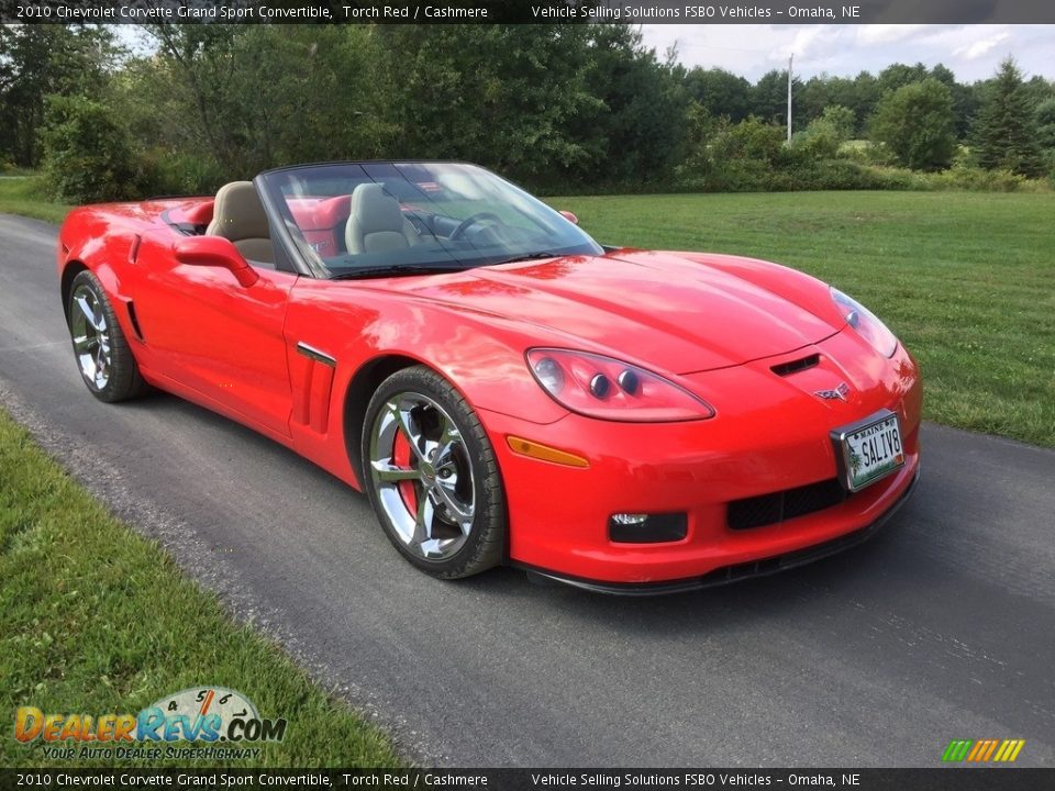 2010 Chevrolet Corvette Grand Sport Convertible Torch Red / Cashmere Photo #18