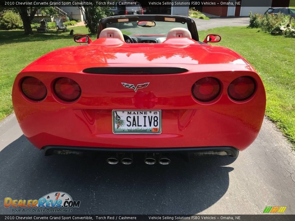 2010 Chevrolet Corvette Grand Sport Convertible Torch Red / Cashmere Photo #20