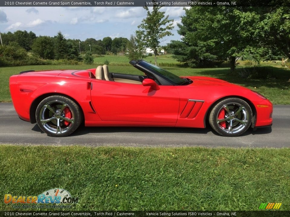 2010 Chevrolet Corvette Grand Sport Convertible Torch Red / Cashmere Photo #21