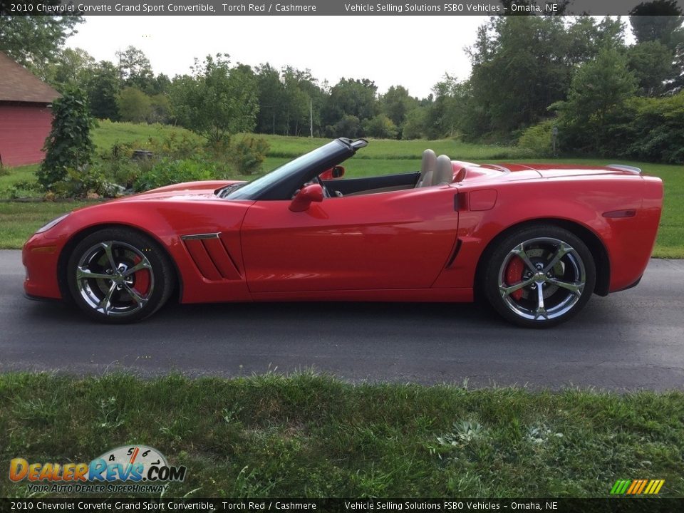 2010 Chevrolet Corvette Grand Sport Convertible Torch Red / Cashmere Photo #22