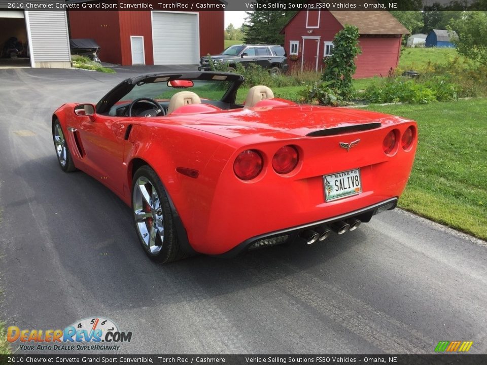 2010 Chevrolet Corvette Grand Sport Convertible Torch Red / Cashmere Photo #23