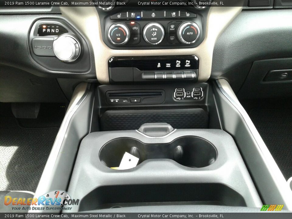 Controls of 2019 Ram 1500 Laramie Crew Cab Photo #15