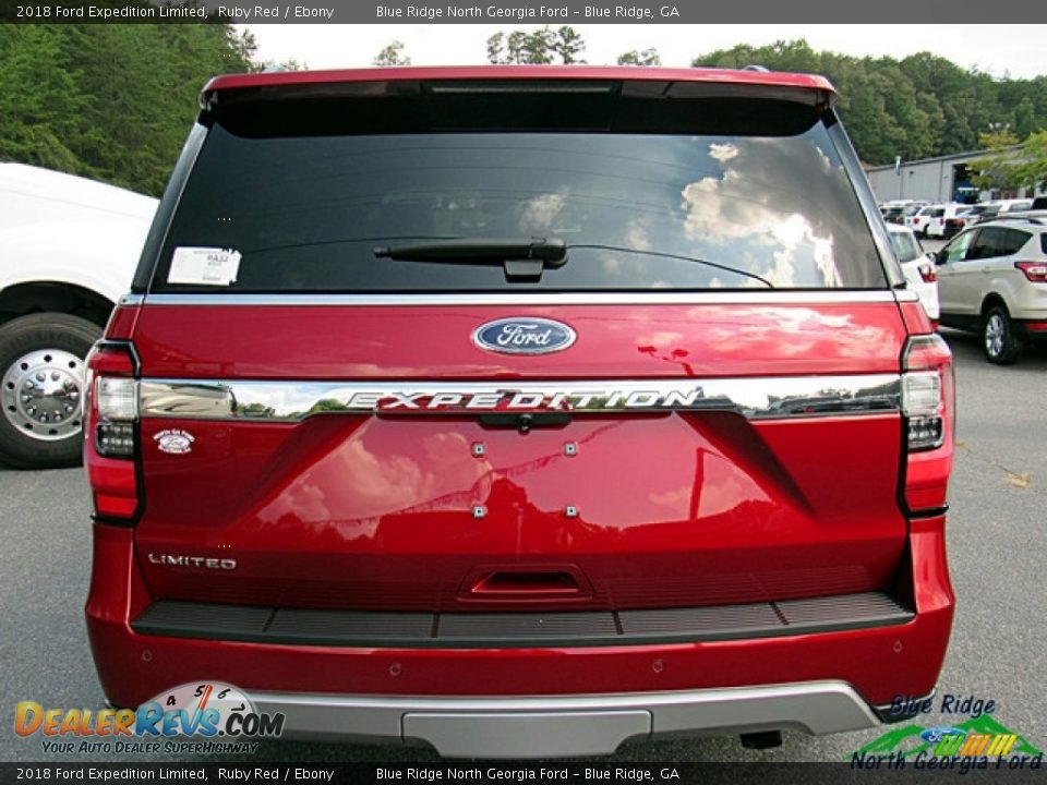 2018 Ford Expedition Limited Ruby Red / Ebony Photo #4