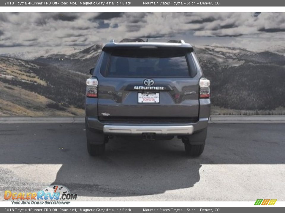 2018 Toyota 4Runner TRD Off-Road 4x4 Magnetic Gray Metallic / Black Photo #4