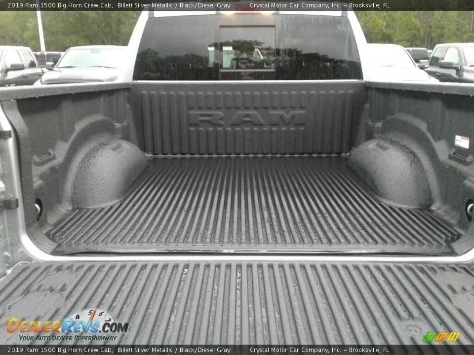 2019 Ram 1500 Big Horn Crew Cab Billett Silver Metallic / Black/Diesel Gray Photo #19