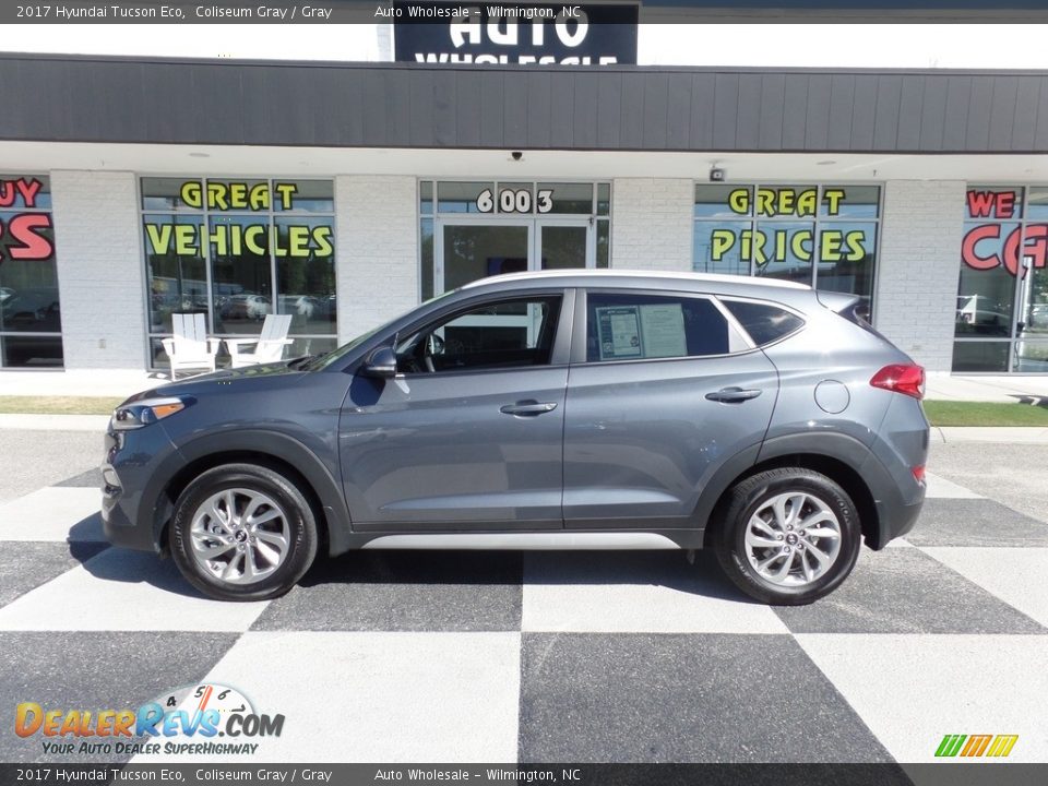 2017 Hyundai Tucson Eco Coliseum Gray / Gray Photo #1