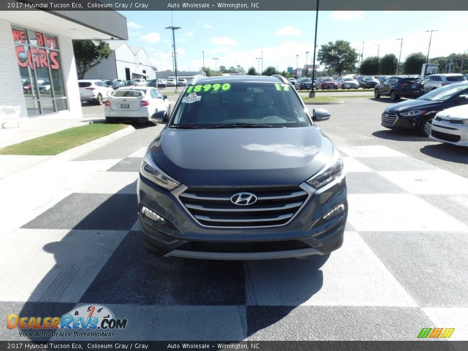 2017 Hyundai Tucson Eco Coliseum Gray / Gray Photo #2
