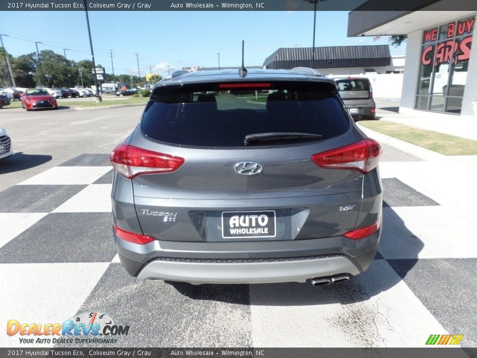 2017 Hyundai Tucson Eco Coliseum Gray / Gray Photo #4