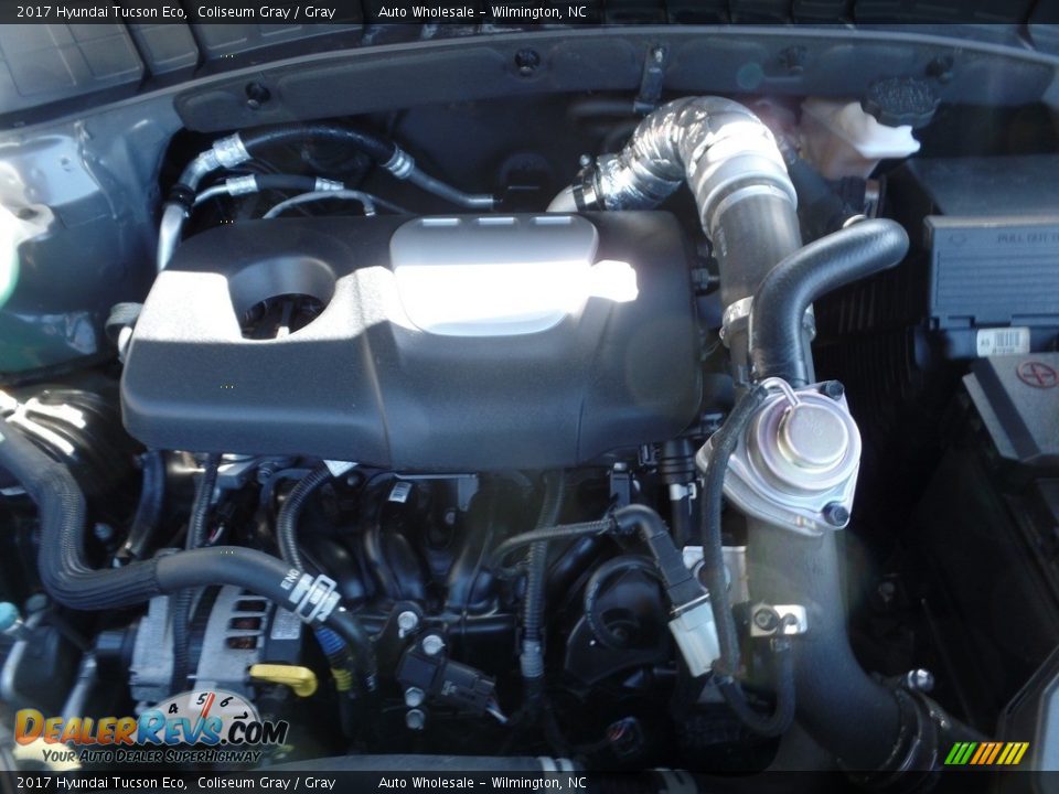 2017 Hyundai Tucson Eco Coliseum Gray / Gray Photo #6