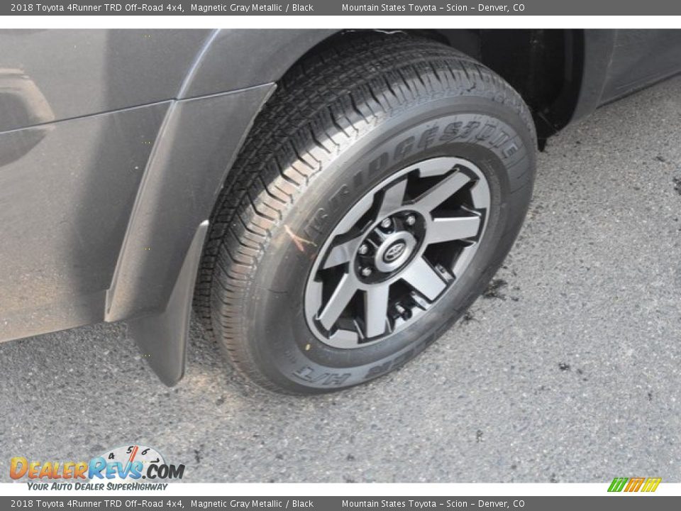 2018 Toyota 4Runner TRD Off-Road 4x4 Magnetic Gray Metallic / Black Photo #34