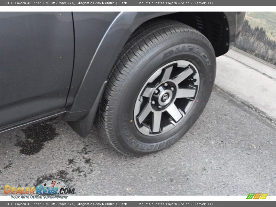 2018 Toyota 4Runner TRD Off-Road 4x4 Magnetic Gray Metallic / Black Photo #35
