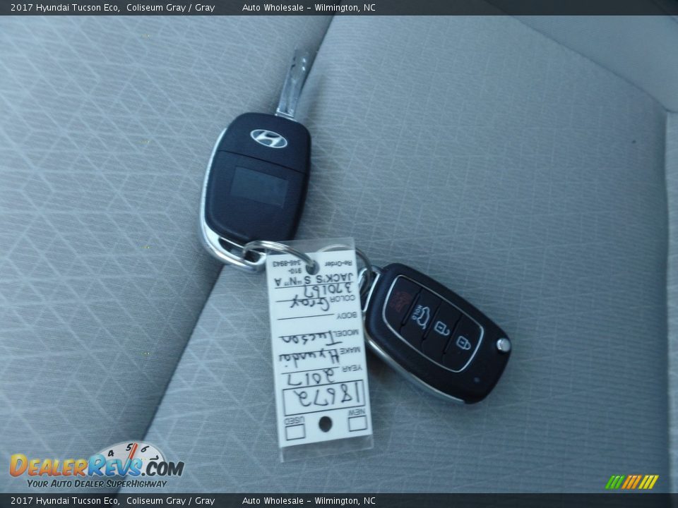 2017 Hyundai Tucson Eco Coliseum Gray / Gray Photo #20