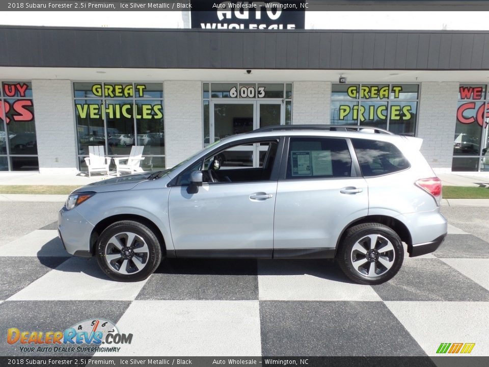 2018 Subaru Forester 2.5i Premium Ice Silver Metallic / Black Photo #1