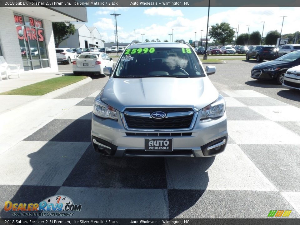 2018 Subaru Forester 2.5i Premium Ice Silver Metallic / Black Photo #2