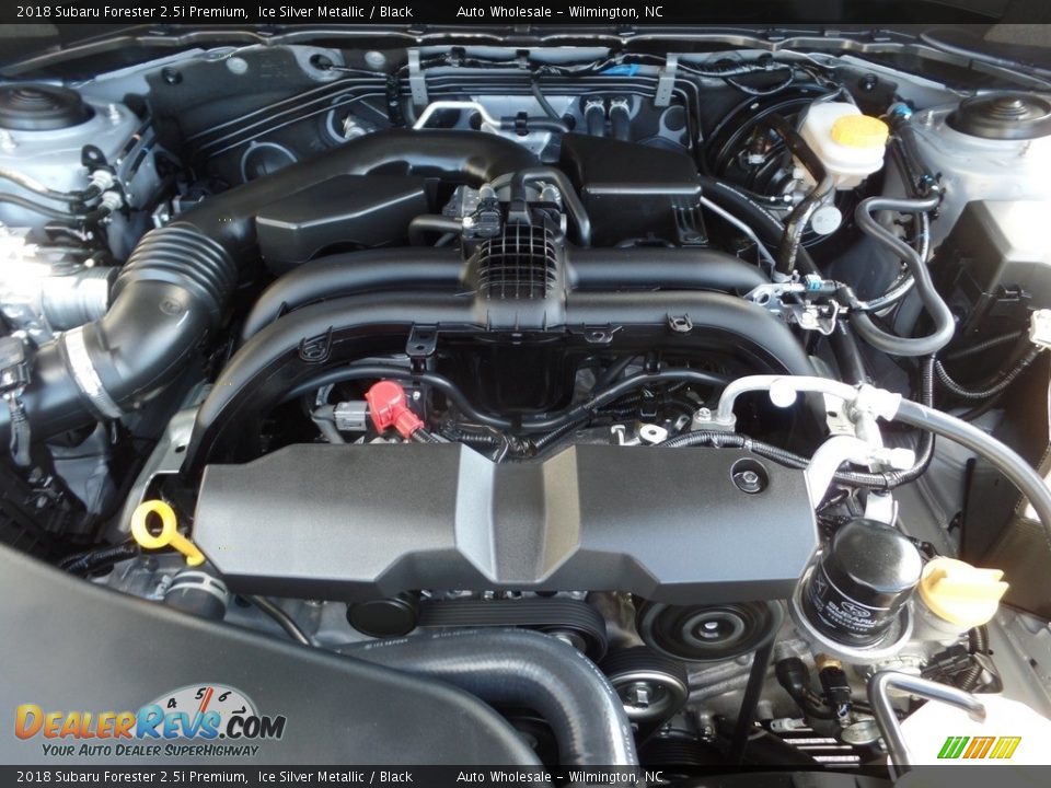 2018 Subaru Forester 2.5i Premium Ice Silver Metallic / Black Photo #6