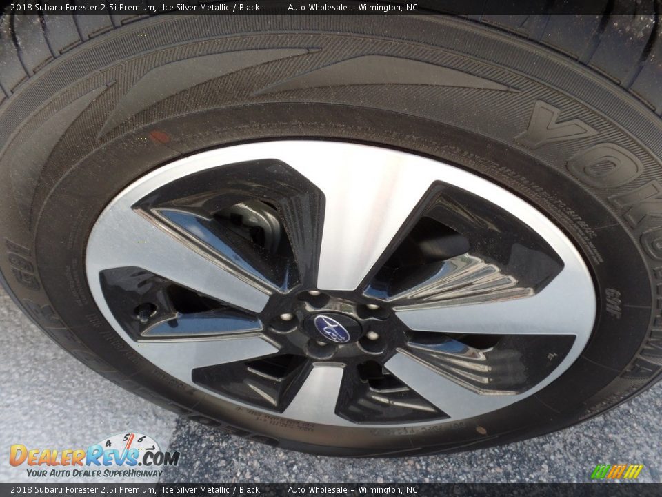 2018 Subaru Forester 2.5i Premium Ice Silver Metallic / Black Photo #7