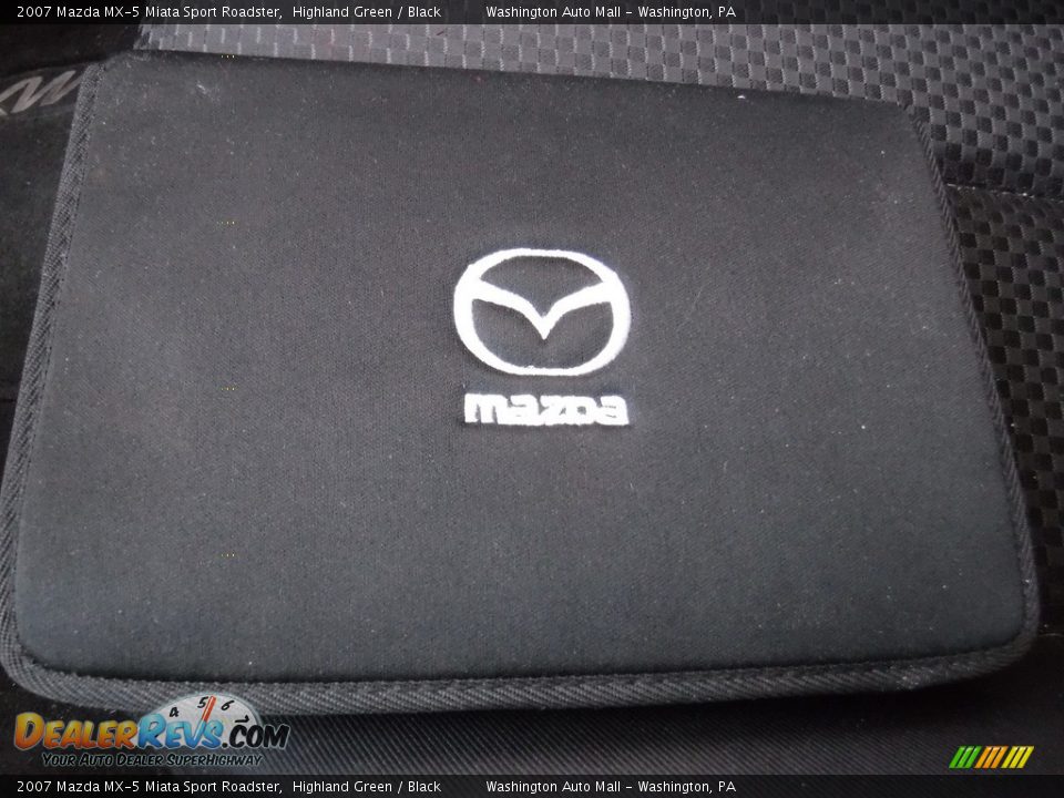 2007 Mazda MX-5 Miata Sport Roadster Highland Green / Black Photo #22
