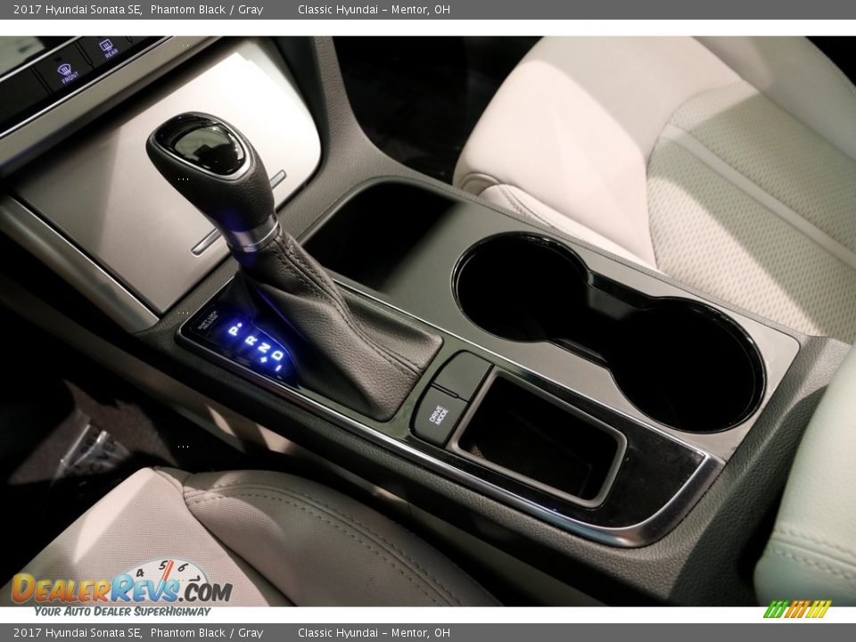 2017 Hyundai Sonata SE Phantom Black / Gray Photo #15