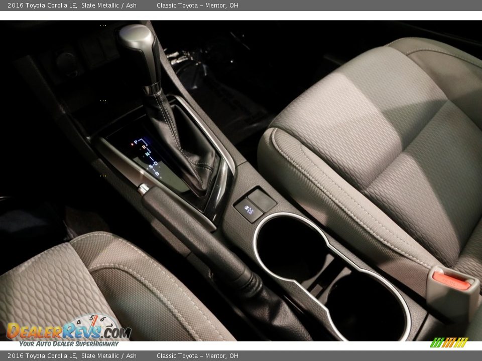 2016 Toyota Corolla LE Slate Metallic / Ash Photo #11