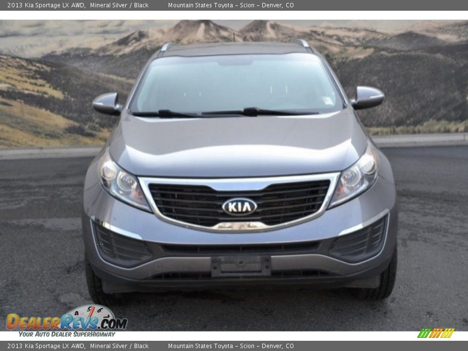2013 Kia Sportage LX AWD Mineral Silver / Black Photo #8