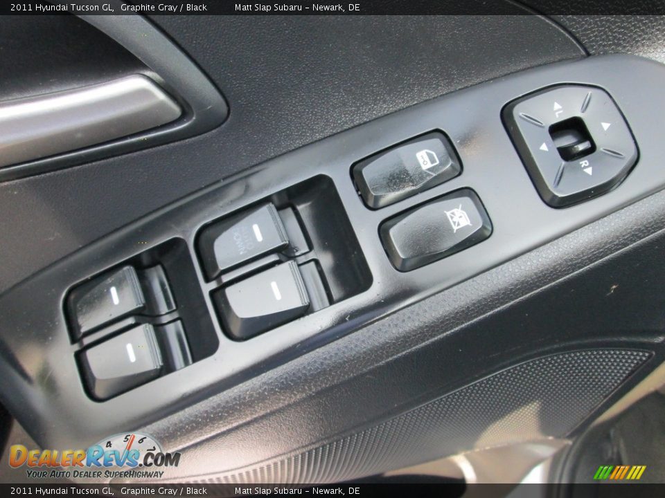 2011 Hyundai Tucson GL Graphite Gray / Black Photo #14