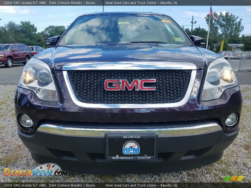 2009 GMC Acadia SLT AWD Dark Crimson Metallic / Ebony Photo #8
