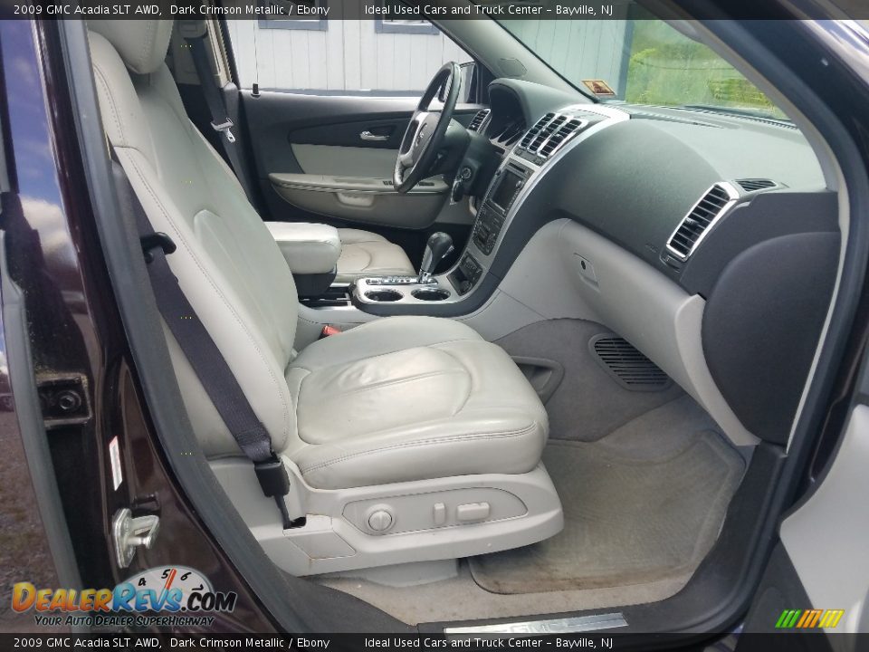 2009 GMC Acadia SLT AWD Dark Crimson Metallic / Ebony Photo #10