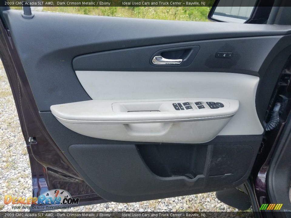 2009 GMC Acadia SLT AWD Dark Crimson Metallic / Ebony Photo #13