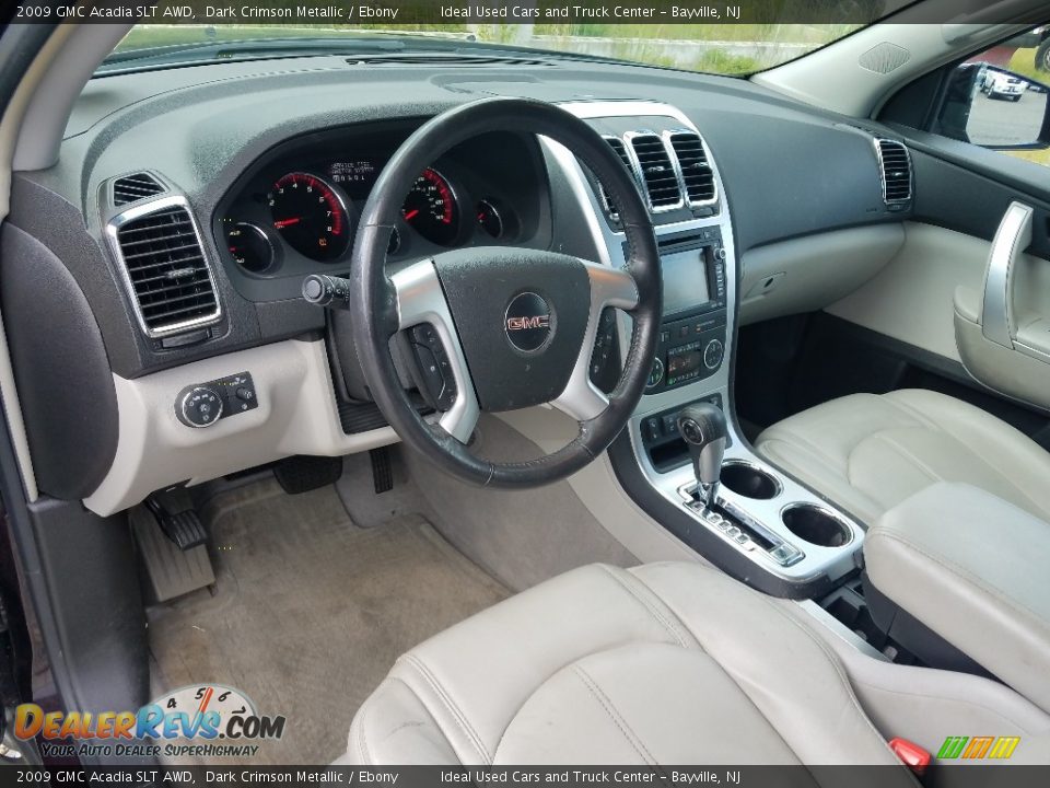 2009 GMC Acadia SLT AWD Dark Crimson Metallic / Ebony Photo #14