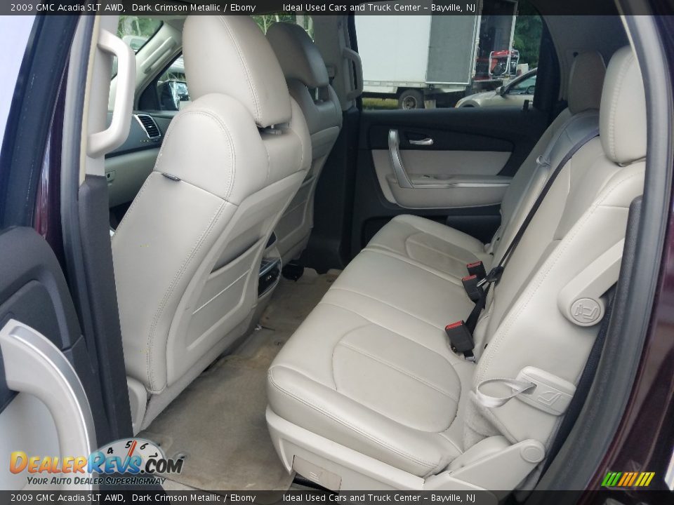 2009 GMC Acadia SLT AWD Dark Crimson Metallic / Ebony Photo #15