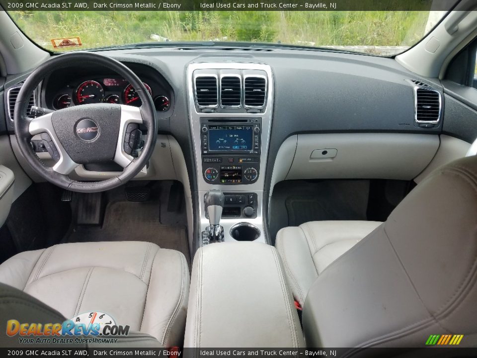 2009 GMC Acadia SLT AWD Dark Crimson Metallic / Ebony Photo #23