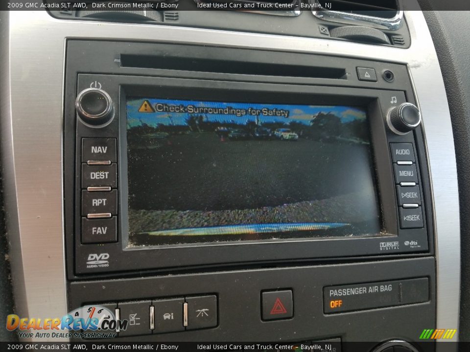 2009 GMC Acadia SLT AWD Dark Crimson Metallic / Ebony Photo #25