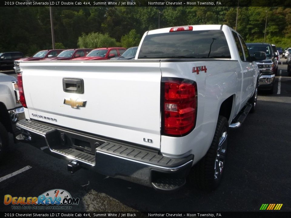 2019 Chevrolet Silverado LD LT Double Cab 4x4 Summit White / Jet Black Photo #5