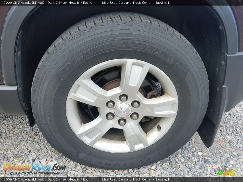 2009 GMC Acadia SLT AWD Dark Crimson Metallic / Ebony Photo #29