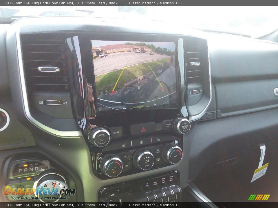 2019 Ram 1500 Big Horn Crew Cab 4x4 Blue Streak Pearl / Black Photo #6