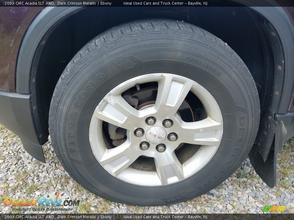 2009 GMC Acadia SLT AWD Dark Crimson Metallic / Ebony Photo #30
