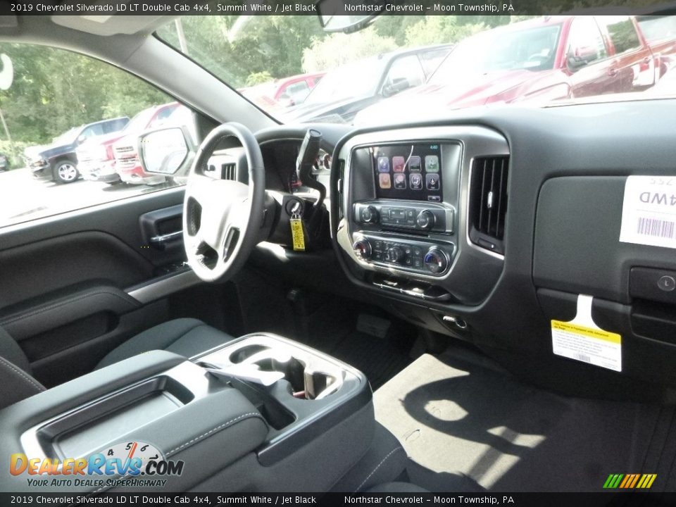 2019 Chevrolet Silverado LD LT Double Cab 4x4 Summit White / Jet Black Photo #10