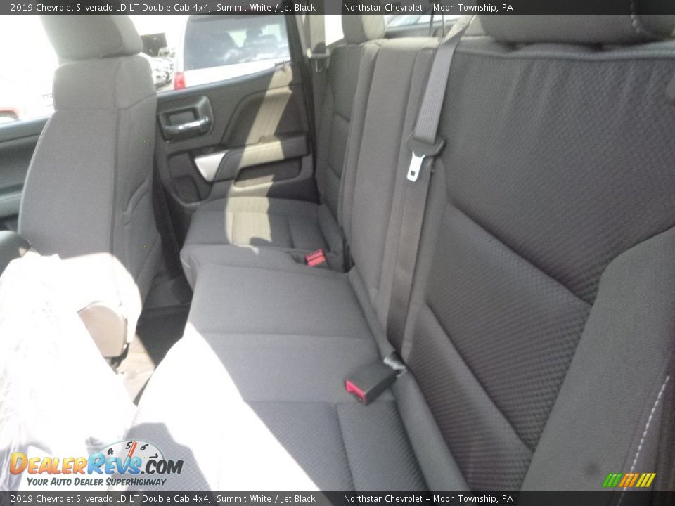 2019 Chevrolet Silverado LD LT Double Cab 4x4 Summit White / Jet Black Photo #12