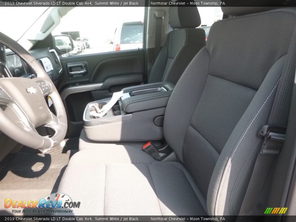 2019 Chevrolet Silverado LD LT Double Cab 4x4 Summit White / Jet Black Photo #15