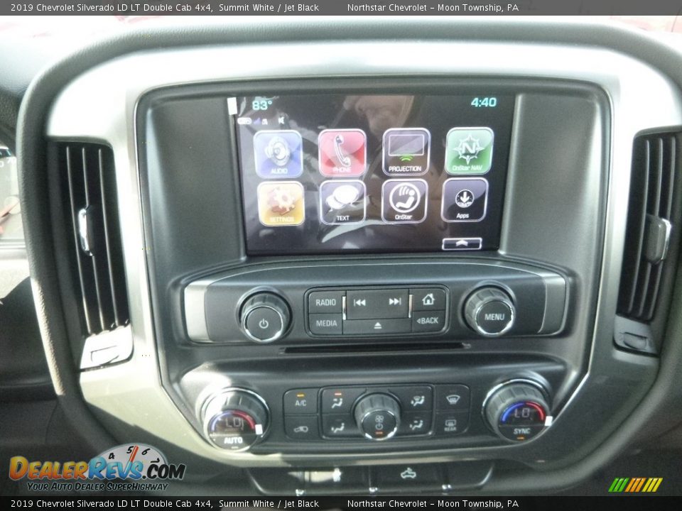 2019 Chevrolet Silverado LD LT Double Cab 4x4 Summit White / Jet Black Photo #17