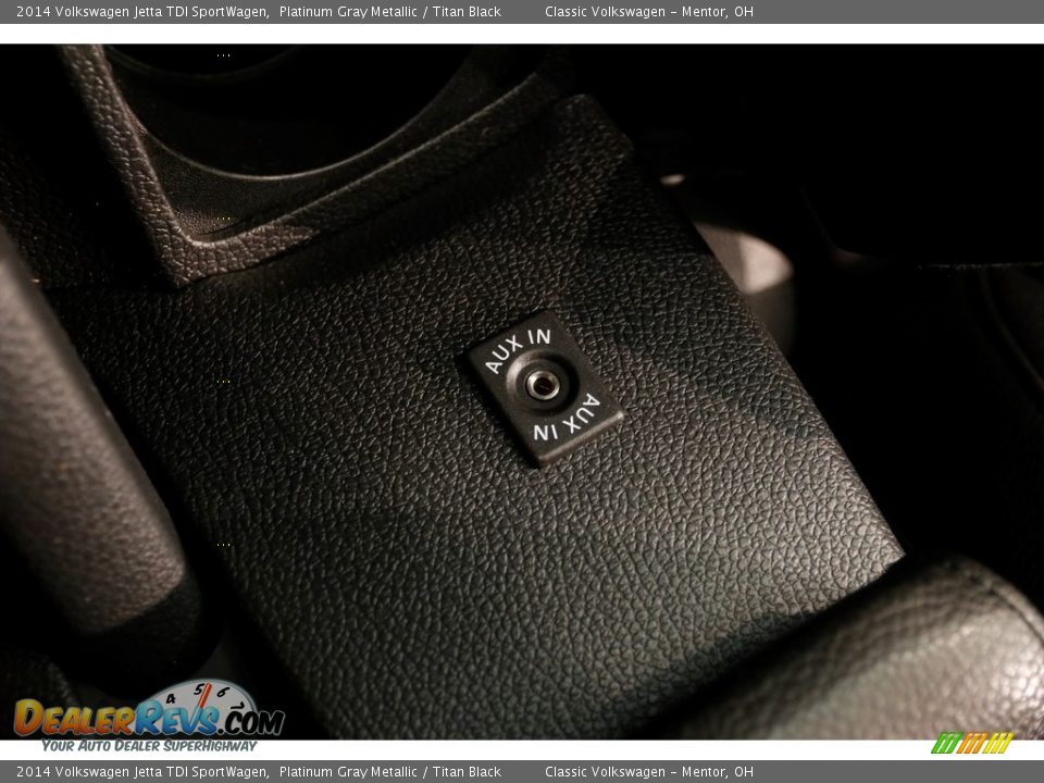 2014 Volkswagen Jetta TDI SportWagen Platinum Gray Metallic / Titan Black Photo #13