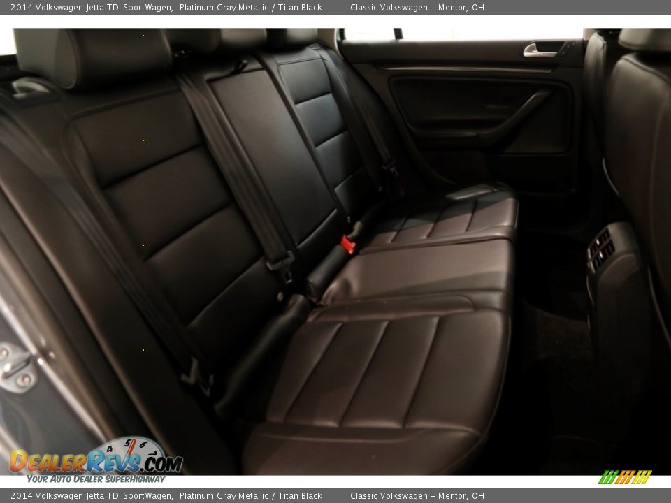 2014 Volkswagen Jetta TDI SportWagen Platinum Gray Metallic / Titan Black Photo #15