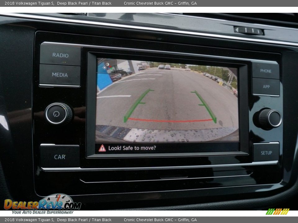 2018 Volkswagen Tiguan S Deep Black Pearl / Titan Black Photo #7