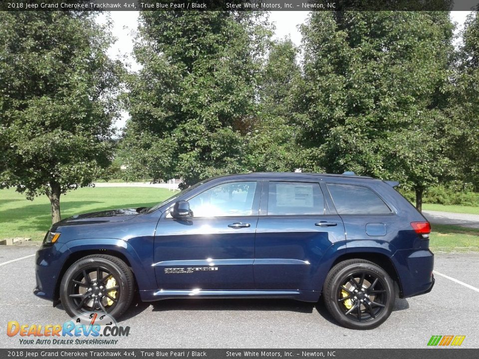 2018 Jeep Grand Cherokee Trackhawk 4x4 True Blue Pearl / Black Photo #1