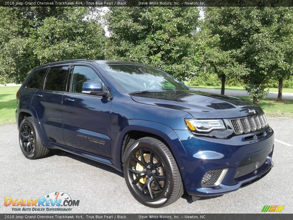 True Blue Pearl 2018 Jeep Grand Cherokee Trackhawk 4x4 Photo #4