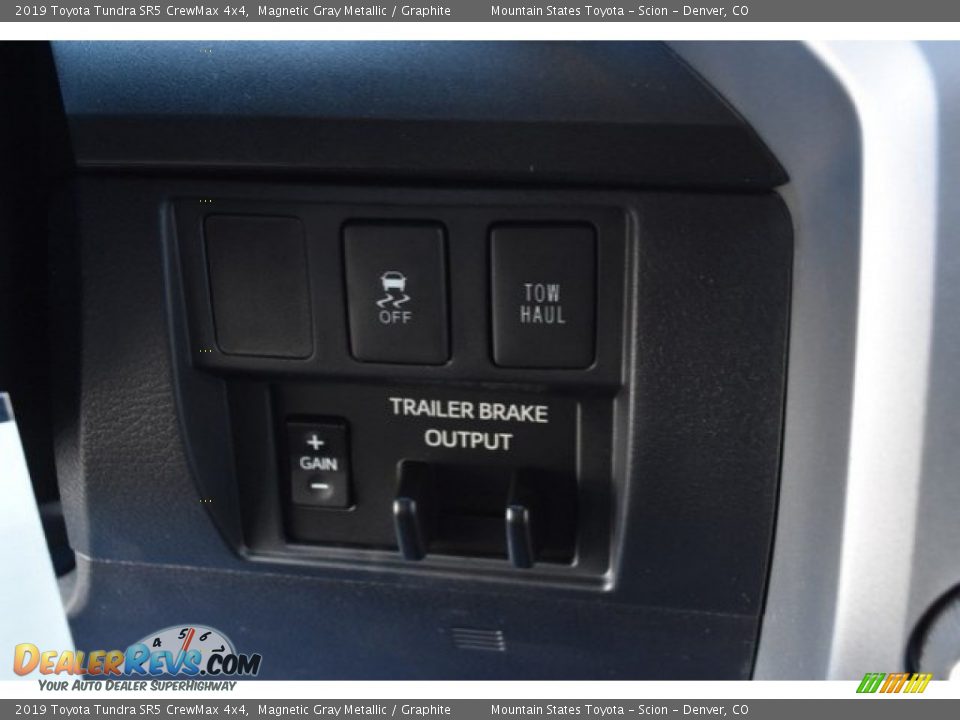2019 Toyota Tundra SR5 CrewMax 4x4 Magnetic Gray Metallic / Graphite Photo #28
