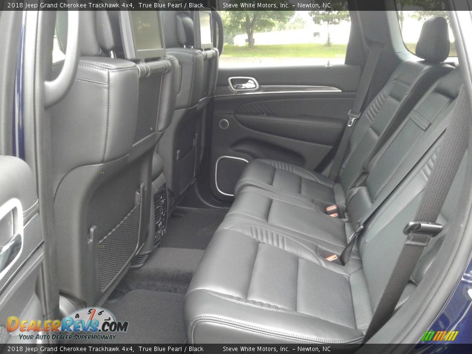 Rear Seat of 2018 Jeep Grand Cherokee Trackhawk 4x4 Photo #11