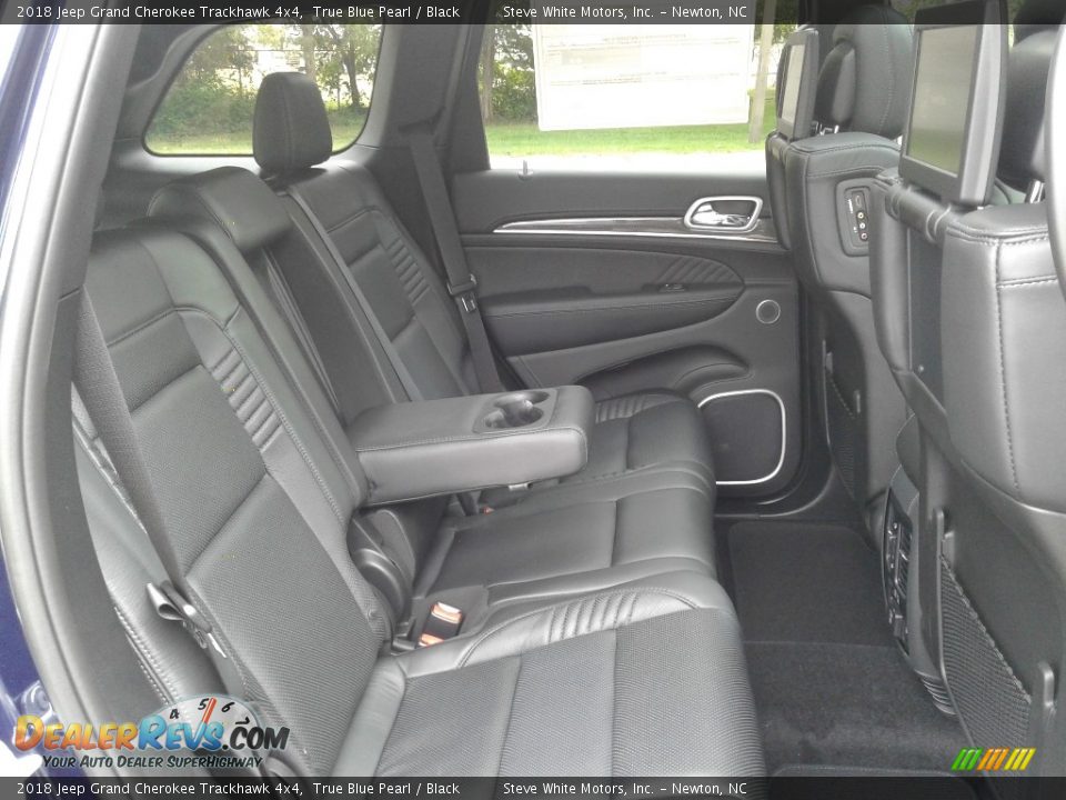 Rear Seat of 2018 Jeep Grand Cherokee Trackhawk 4x4 Photo #16