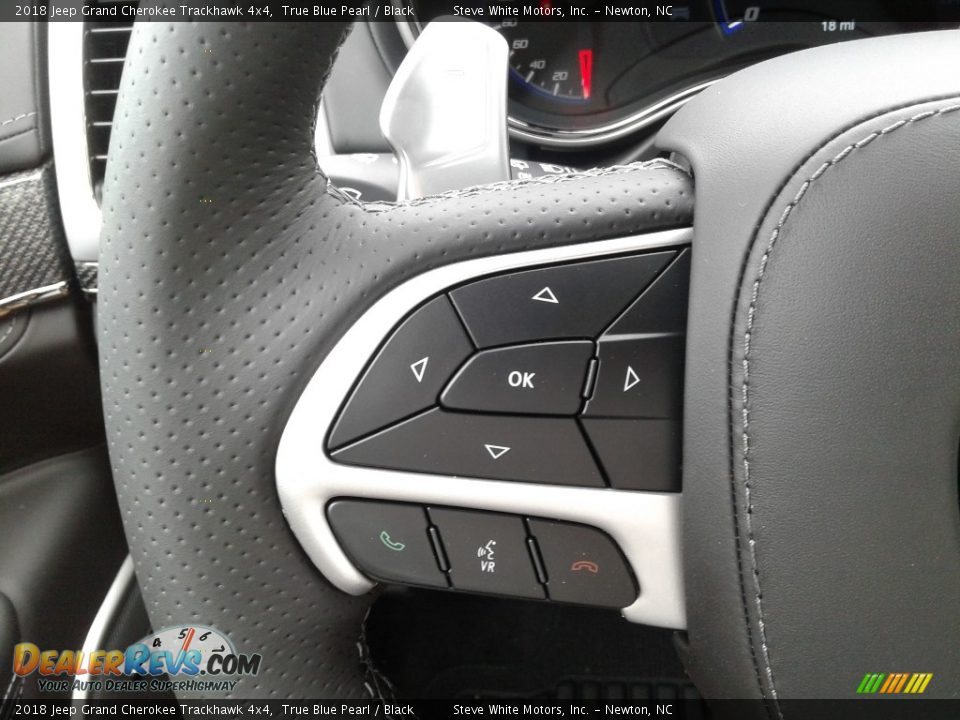 2018 Jeep Grand Cherokee Trackhawk 4x4 Steering Wheel Photo #19