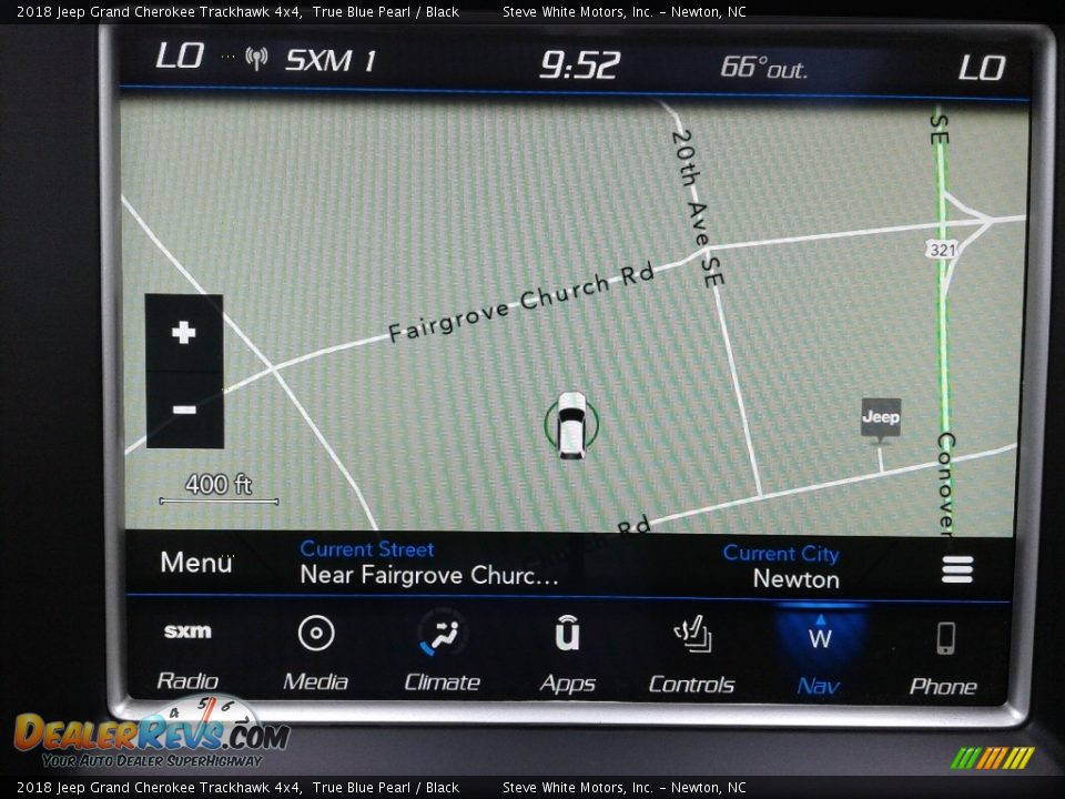 Navigation of 2018 Jeep Grand Cherokee Trackhawk 4x4 Photo #26